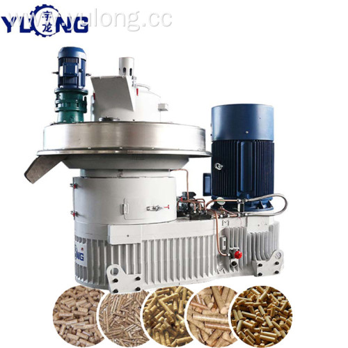 YULONG XGJ560 pellet machine to press poplar pellets